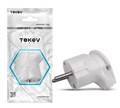 Вилка угловая 16А 250В с заземл. бел. TOKOV ELECTRIC TKL-PLUZ-C01 1745031 - фото 16756361