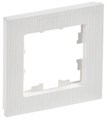 Рамка 1-м BRITE РУ-1-Бр бел. рифленый IEK BR-M12-51-K01 1766132 - фото 16756457