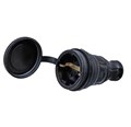 Розетка 1-м 16А с заземл. каучук TOKOV ELECTRIC TKE-C05-KR-Z 1701084 - фото 16756533