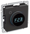 Термостат электронный с индик. BRITE СП IP20 ТС10-1-БрЧ механизм черн. IEK BR-RT11-K02 1734077 - фото 16756559