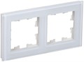 Рамка 2-м BRITE РУ-2-2-БрБ стекло бел. IEK BR-M22-G-K01 1679815 - фото 16756656