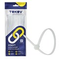 Хомут кабельный нейлоновый бел. 3.6х200 (уп.100шт) TOKOV ELECTRIC TKE-HNS-3.6-200-W/100 1672333 - фото 16756693