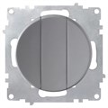 Выключатель 3-кл. СП Florence 10А IP20 механизм сер. (1E31901302) OneKeyElectro 2172849 1656641 - фото 16756743