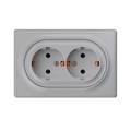Розетка 2-м СП Florence 16А IP20 с заземл. винт. клеммы сер. 1E10401302 OneKeyElectro 2172836 1656715 - фото 16756750