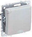 Розетка BRITE РСбш10-3-БрЖ 16А IP20 с заземл. защ. шторки с крышкой механизм жемчуж. IEK BR-R16-16-K36 1623790 - фото 16756837