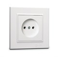 Розетка б/з СП Karea 16А IP20 бел. Makel 56001022 1600117 - фото 16757037