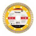 Диск алмазный отрезной Turbo 125x22.2мм Kranz KR-90-0121 1544377 - фото 16757118