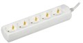 Удлинитель 5х1.5м с заземл. 10А IP20 У05 2P+PE 250В 3х1 GENERICA WYP10-10-05-D15-Z-G 1383730 - фото 16757331
