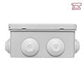 Коробка распределительная КМР-030-014 100х100х50 IP55 с крышкой 10 мембранных вводов розн. стикер EKF plc-kmr-030-014-r 1355583 - фото 16757413