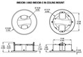 Крепление врезное для Sarix Enh+ внешн. Pelco IMEICM-E 524714 - фото 16757699
