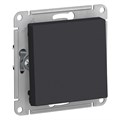 Выключатель 1-кл. СП AtlasDesign 10А IP20 (сх. 1) 10AX механизм карбон SE ATN001011 1240526 - фото 16757801