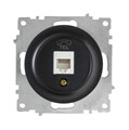 Розетка телефонная 1-м СП Florence RJ11 механизм черн. (1E20601303) OneKeyElectro 2172815 467453 - фото 16757978