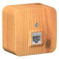 Розетка компьютерная 1-м ОП Blanca RJ45 кат.5E с изолир. пластиной ясень SE BLNIA045005 1210687 - фото 16757998