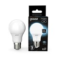 Лампа светодиодная Black 7Вт A60 грушевидная 4100К нейтр. бел. E27 710лм GAUSS 102502207 450084 - фото 16758090