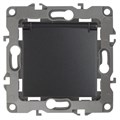Розетка 1-м СП Эра12 12-2103-05 16А IP20 16AX 250В 2P+E Schuko защ. шторки с крышкой механизм антрацит Эра Б0014697 1193580 - фото 16758141