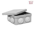 Коробка распаячная КМР-030-031 с крышкой наружная 85х85х40 8 мембранных вводов IP55 EKF plc-kmr-030-031 300171 - фото 16758310