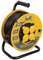 Удлинитель на катушке 4х50м с заземл. 16А IP44 Industrial plus УК50 3х1.5 термозащита IEK WKP15-16-04-50-44 280615 - фото 16758498