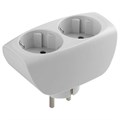 Разветвитель 2-м с заземл. 16А IP20 SP-2e-W защ. шторки бел. Эра C0045528 288951 - фото 16758598