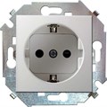 Розетка 1-м СП Simon 15 16А IP20 250В с заземл. Schuko защ. шторки винтов. клеммы механизм бел. Simon 1591443-030 262476 - фото 16758645
