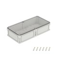 Корпус 600х300х146мм IP67 с прозр. крышкой 21мм с фланцами пластик. DKC 563211 1006039 - фото 16758708