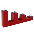 Изолятор шинный "Лесенка" 900А 18кВ EKF plc-sl-900 213365 - фото 16758903