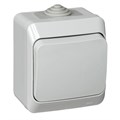 Выключатель 1-кл. ОП Этюд 10А IP44 10AX сер. SE BA10-041C 97301 - фото 16759267