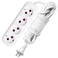 Удлинитель 4х5м без заземл. 6А IP20 У6-766М ПВС 2х0.75 UNIVersal 766М-05 47847 - фото 16759332