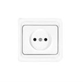 Розетка 1-м СП Валери 16А IP20 без заземл. бел. UNIVersal В0022 75137 - фото 16759458