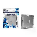 Розетка компьютерная 1-м СП Pixel RJ45 кат.5E механизм алюм. TOKOV ELECTRIC TKE-PX-RC1-C03 1792281 - фото 16760419