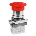 Кнопка аварийного останова OptiSignal D22 C4-ESTR-01 металл 1НЗ возврат поворотом XB4BS8442 КЭАЗ 332178 1739179 - фото 16760635