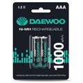 Аккумулятор AAA/HR03 1.2В 1000мА.ч Ni-MH BL-2 (уп.2шт) DAEWOO 5043176 1698655 - фото 16760712
