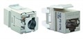 Модуль Keystone кат.5E FTP серебр. Eurolan 16B-F5-07SL 1630556 - фото 16760792