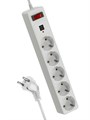 Удлинитель с сетевым фильтром 5х3м с заземл. 10А IP20 2.2кВт 2хUSB 3х0.75 с предохранителем КОСМОС FKsm3m-5g(W)USB 1587970 - фото 16760885