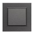Выключатель 1-кл. СП Karea 10А IP20 дым. металлик Makel 56050001 1589870 - фото 16761131