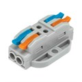 Клемма строительно-монтажная СМК проходная 222-422P 2п 0.08-4кв.мм с монтажной площадкой сер. (блист.5шт) Rexant 07-6262-5 1547913 - фото 16761177