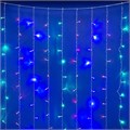 Занавес светодиодный ULD-C3020-384/DTA/RC MULTI IP44 3х2м 384 LED разноцвет. свет. провод прозр. пульт ДУ (в/к) Uniel UL-00008563 1491530 - фото 16761245