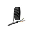 Кабель витая пара U/UTP кат.5E 4х2х24AWG solid CCA PE Outdoor Simple черн. (м) Эра Б0044436 1408269 - фото 16761254