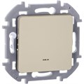 Выключатель 1-кл. Inspiria 10А IP20 250В 10AX с подсветкой/индикацией механизм сл. кость Leg 673611 1445148 - фото 16761306