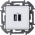 Устройство зарядное Inspiria с 2-мя USB разьемами A и C 240В / 5В 3000мА бел. Leg 673760 1445159 - фото 16761312