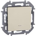 Переключатель 1-кл. Inspiria 10А IP20 250В 10AX с подсветкой / индикацией механизм сл. кость Leg 673661 1445188 - фото 16761318