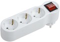 Разветвитель 3-м 16А IP20 Т-01/03В 2P+PE с выкл. бел. IEK WTP10-16-03-ZK-K01 1317794 - фото 16761594