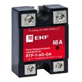 Реле твердотельное однофазное RTP-60-DA PROxima EKF rtp-1-60-da 1318502 - фото 16761602