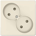 Розетка 2-м СП Simon 24 16А IP20 2х2P без защ. шторок механизм сл. кость Simon 2450457-031 1278956 - фото 16761815