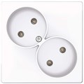Розетка 2-м СП Simon 24 16А IP20 2х2P без защ. шторок механизм бел. Simon 2450457-030 1278954 - фото 16761818