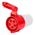 Розетка 225 переносная 3Р+РЕ+N 32А 380В IP44 Rexant 11-8923 1254357 - фото 16761878