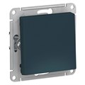 Выключатель 1-кл. СП AtlasDesign 10А IP20 (сх. 1) 10AX механизм изумруд SE ATN000811 1240440 - фото 16761939
