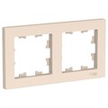 Рамка 2-м AtlasDesign универс. беж. SE ATN000202 1240178 - фото 16761973