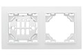 Рамка 2-м Минск горизонтальная бел. Basic EKF ERM-G-302-10 453859 - фото 16762228