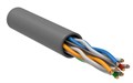 Кабель витая пара U/UTP кат.6 4х2х23AWG solid CU LSZH сер. (м) ITK LC1-C604-121 292405 - фото 16762655