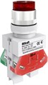 Выключатель кнопочный LED ABLFP ВК-22 d22мм 220В красн. DEKraft 25027DEK 262635 - фото 16762802